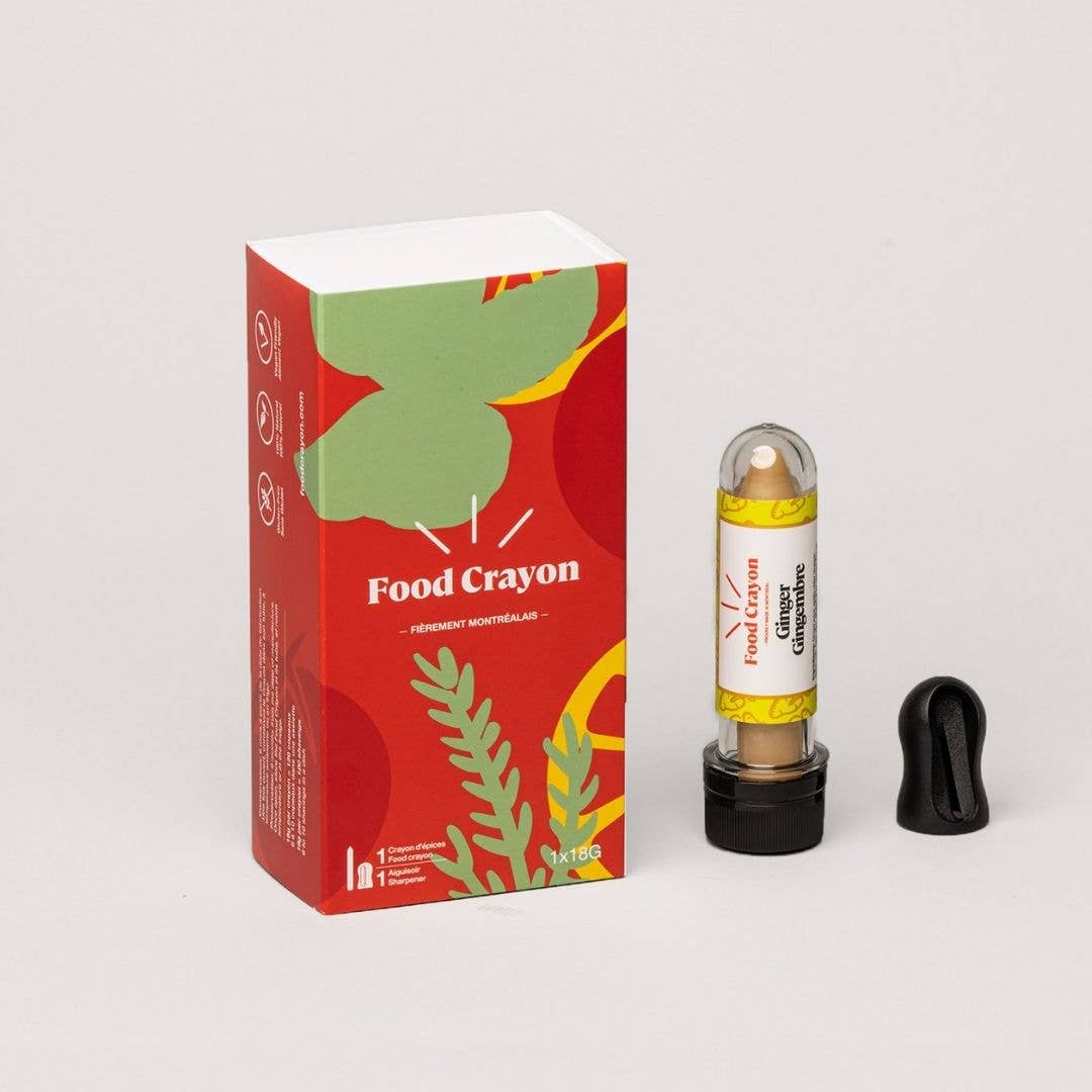 Ginger - Single Box (1 Food Crayon + 1 Sharpener)