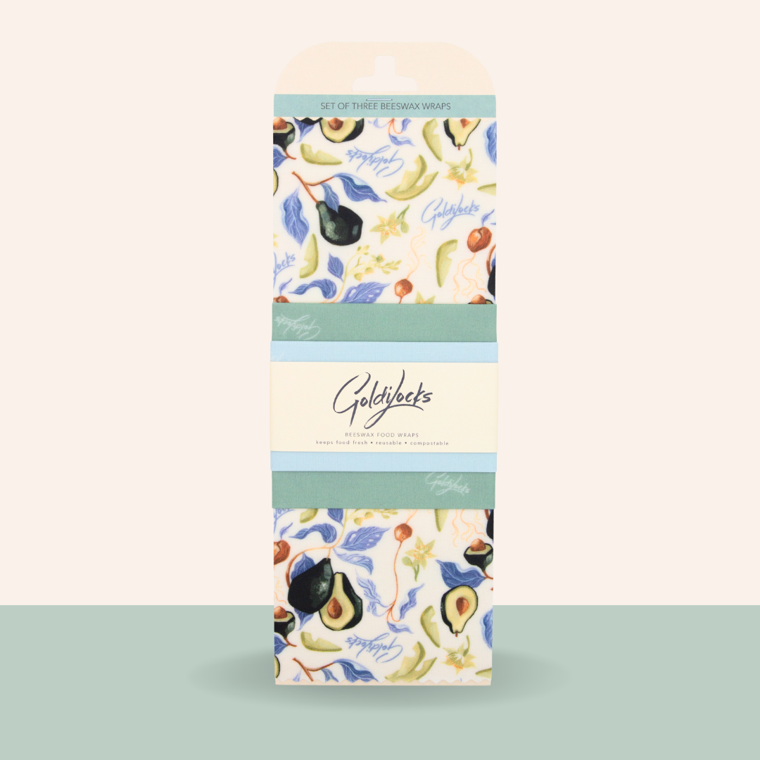 Goldilocks - Beeswax Food Wraps: Avocado + Solids
