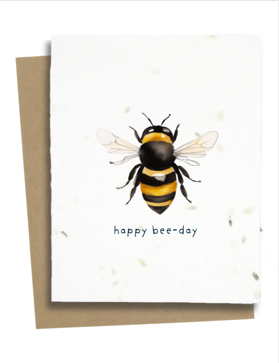 Bee Birthday Card