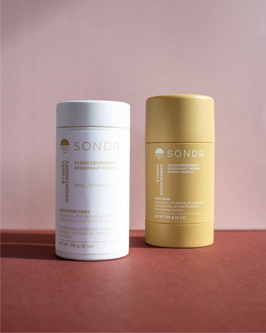 58G Sandalwood Vanilla Deodorant Refill