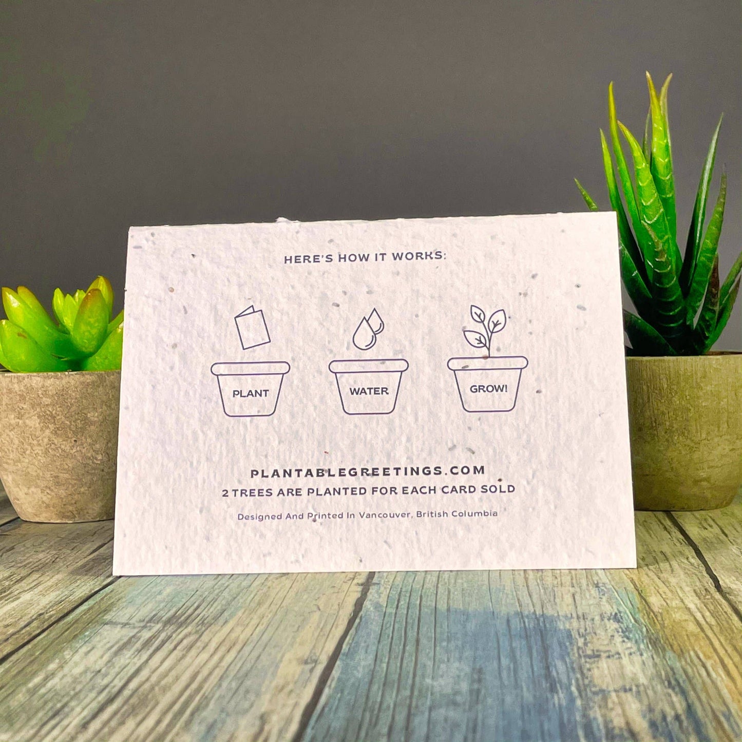 Happy Birthday You Freak of Nature Plantable Greeting Card