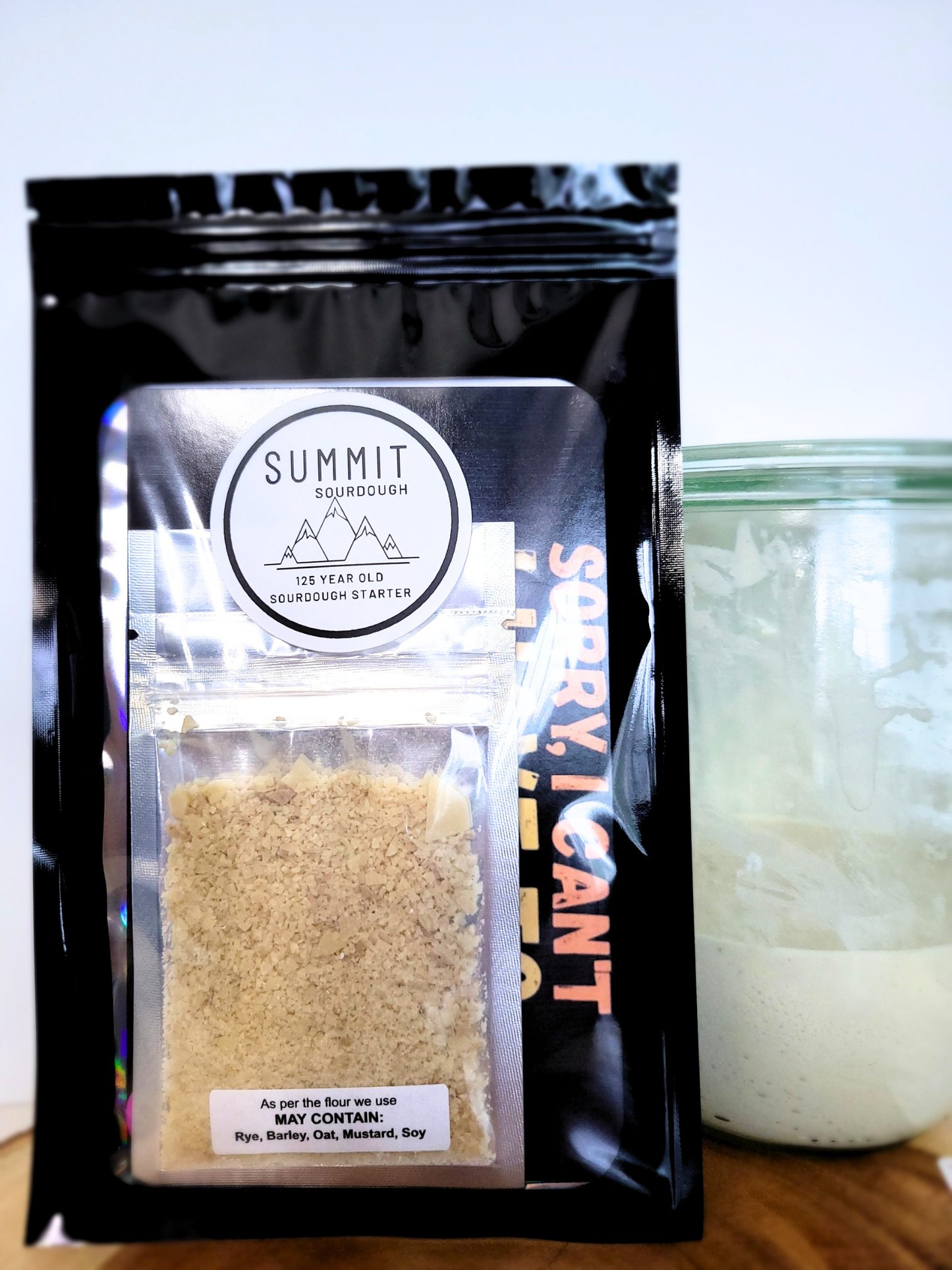 ORGANIC 130 Year Old Summit Sourdough Starter Kit
