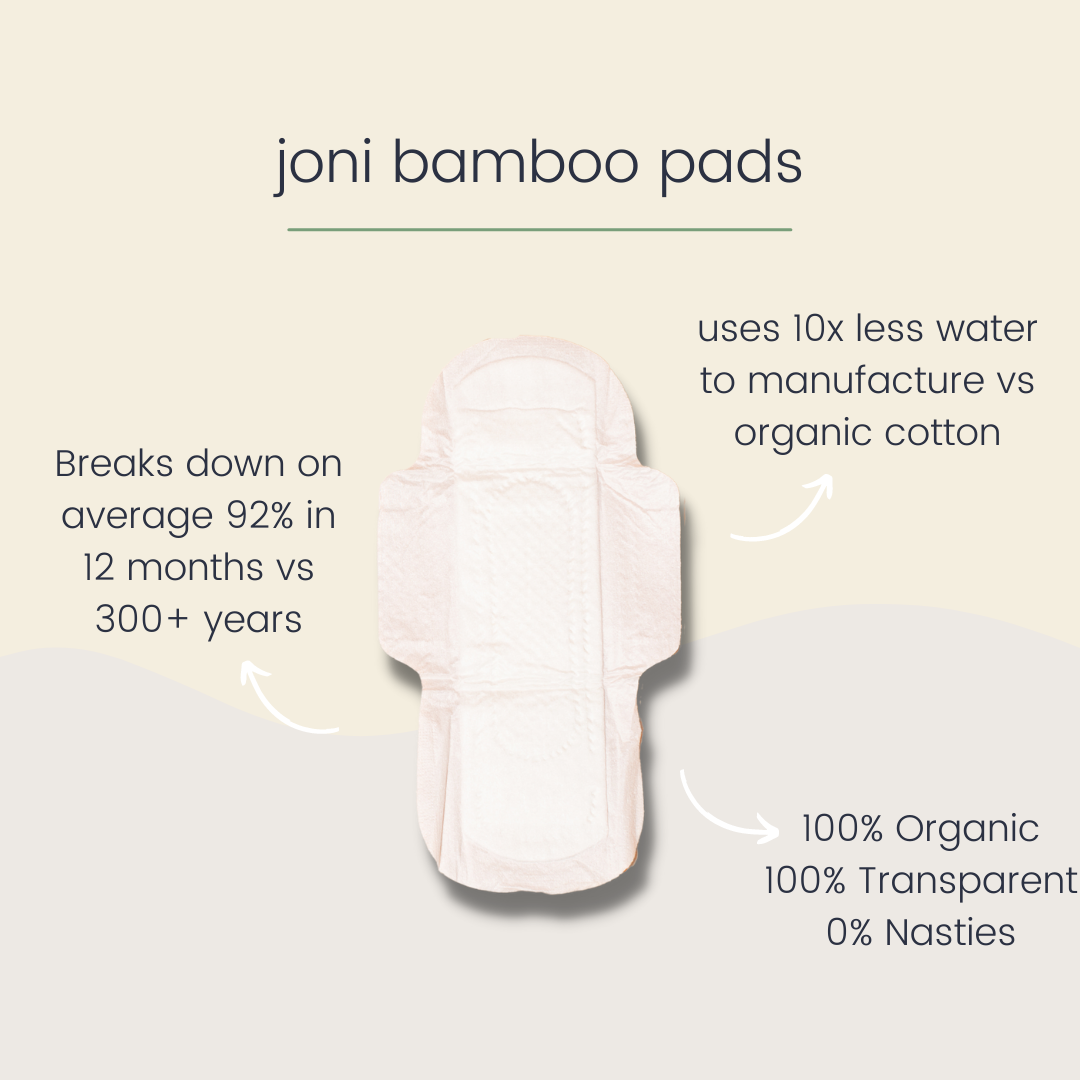 joni Organic Bamboo Regular Pads