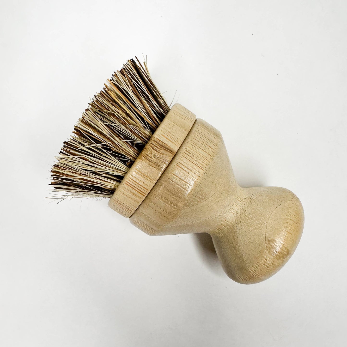 Natural Bamboo Pot & Dish Brush With Replaceable Head