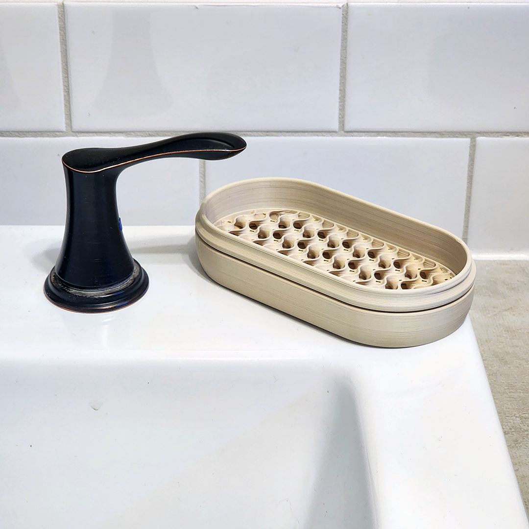 Travel Soap Case (Double Round)