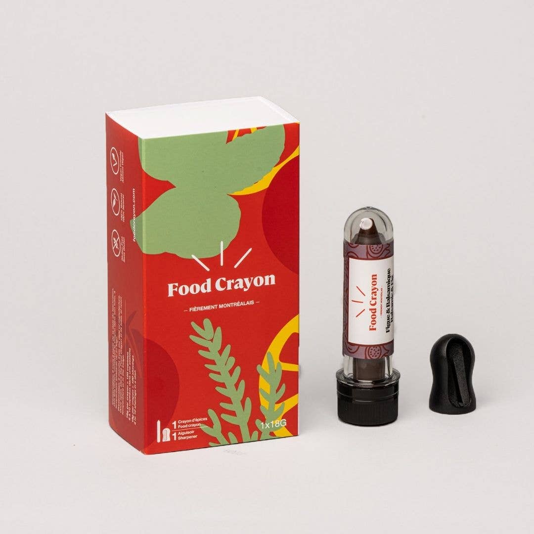 Fig & Balsamic - Single Box (1 Food Crayon + 1 Sharpener)