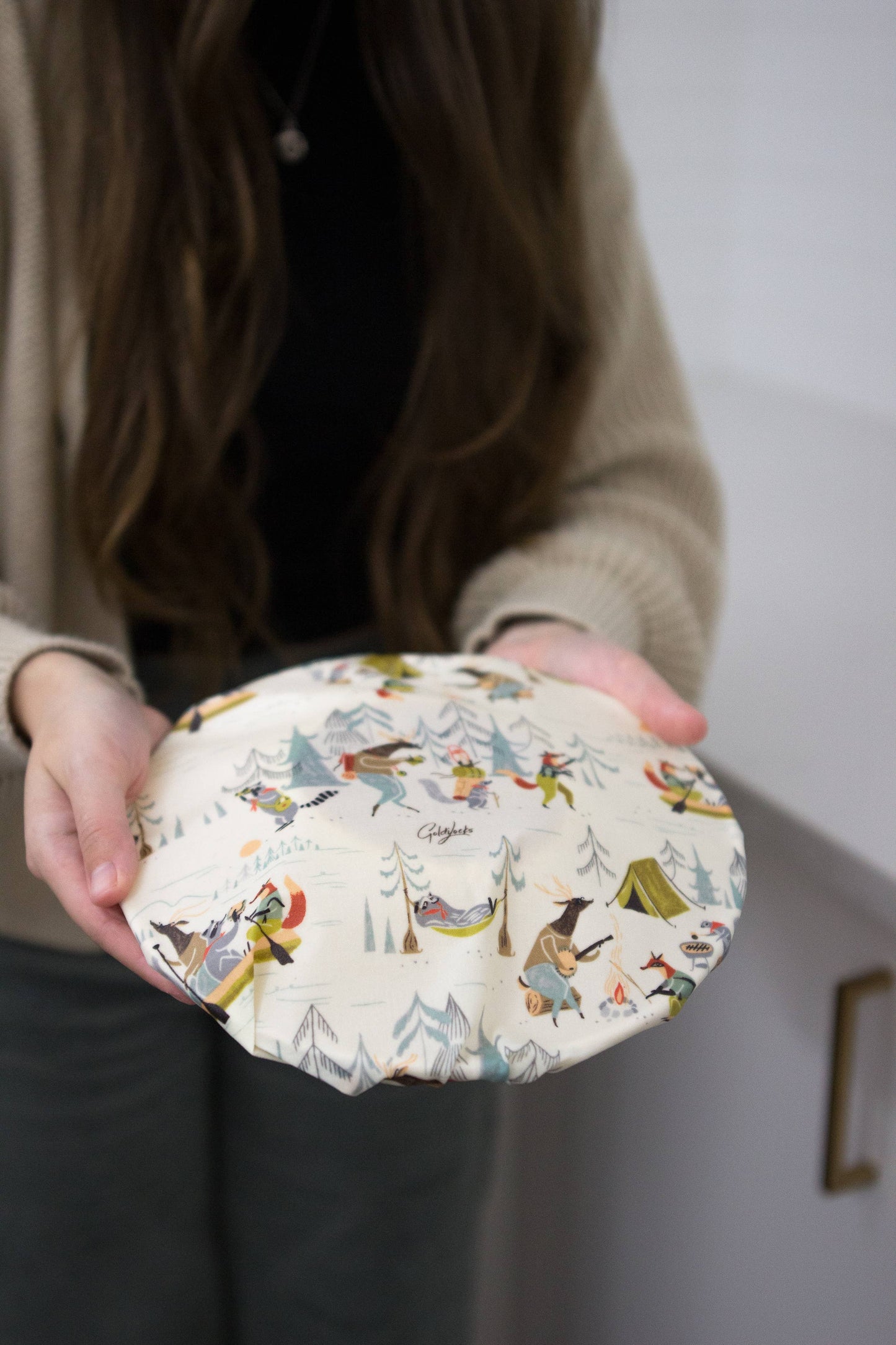 Reusable Beeswax Food Wraps: Furry Friends Set of 3