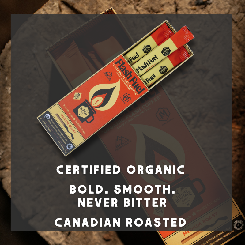 Flash Fuel Organic Instant Coffee - Matchbox - Medium Roast
