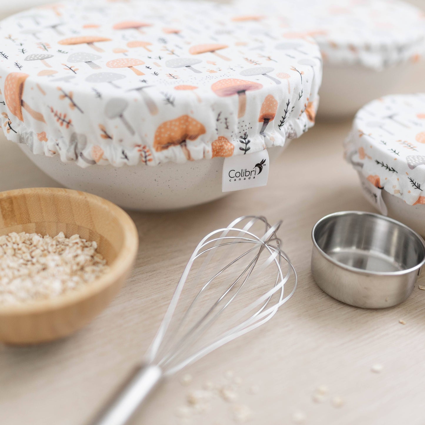 Bowl Covers - Set Mushrooms