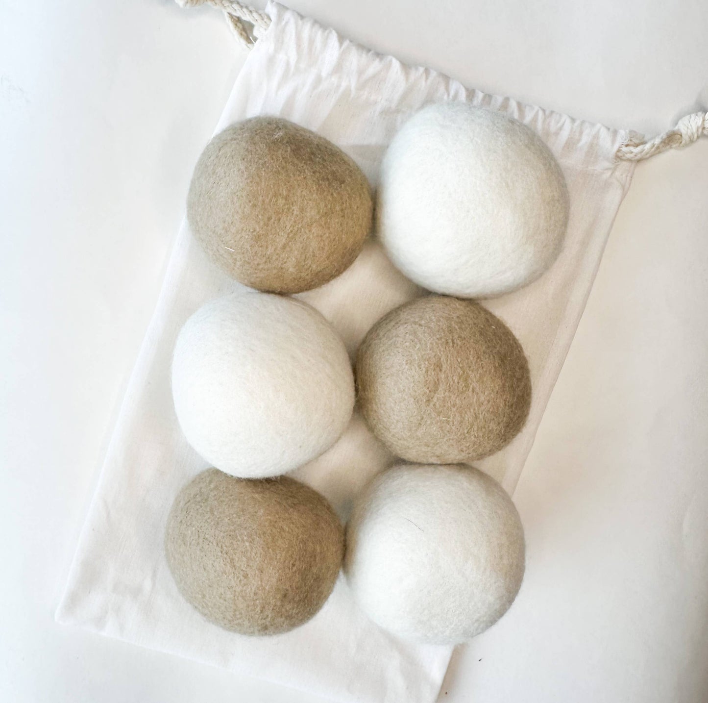 Eco-Friendly Wool Dryer Balls - 100% Organic Wool