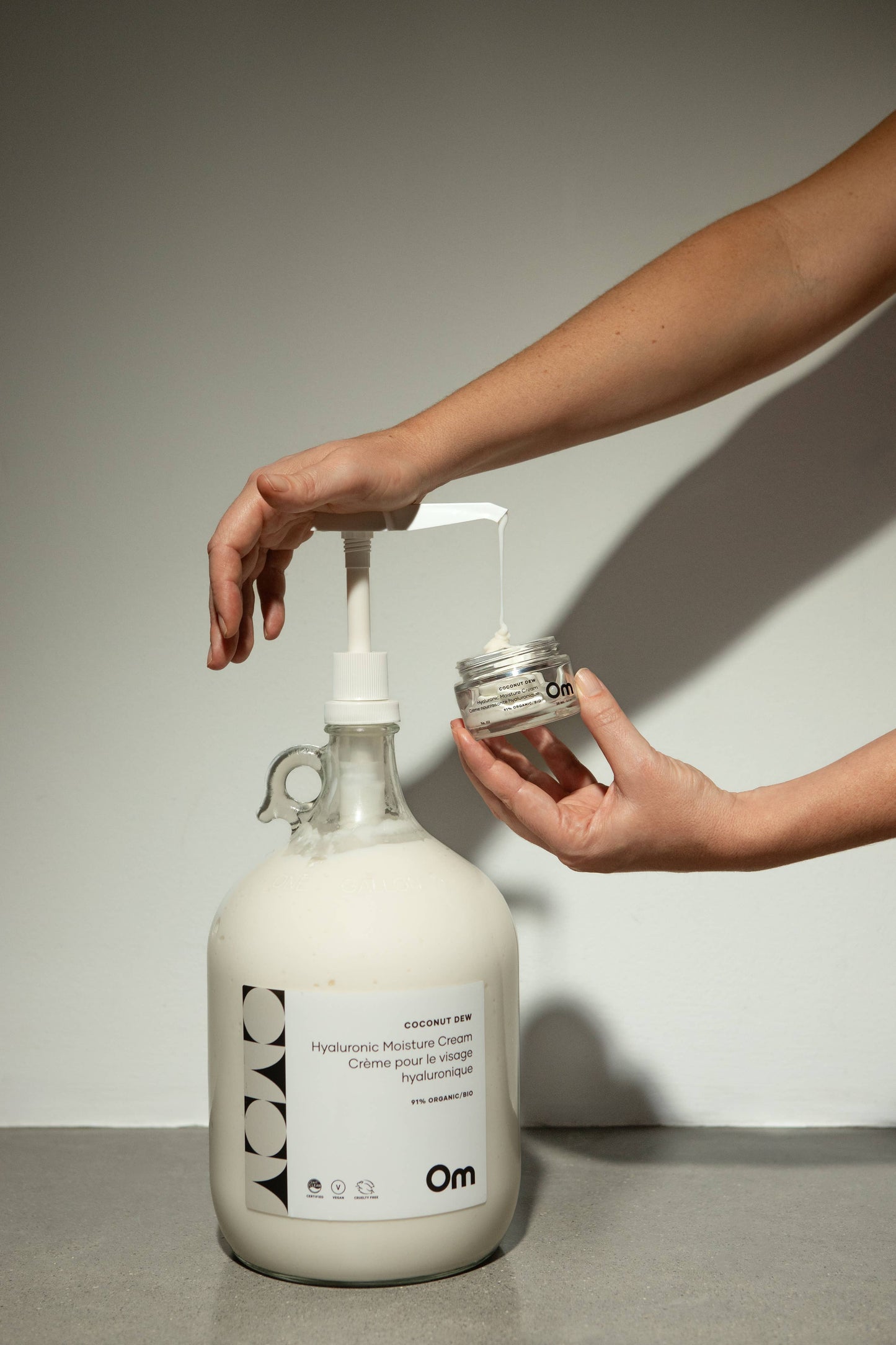 Bulk 1 Gallon Coconut Dew Hyaluronic Moisture Cream