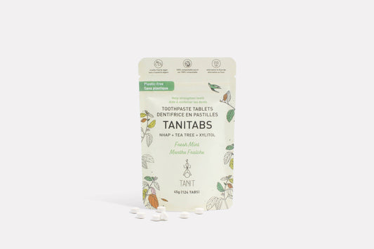 Tanit - Toothpaste Tablets Fresh Mint - Compostable refill - 124 tabs