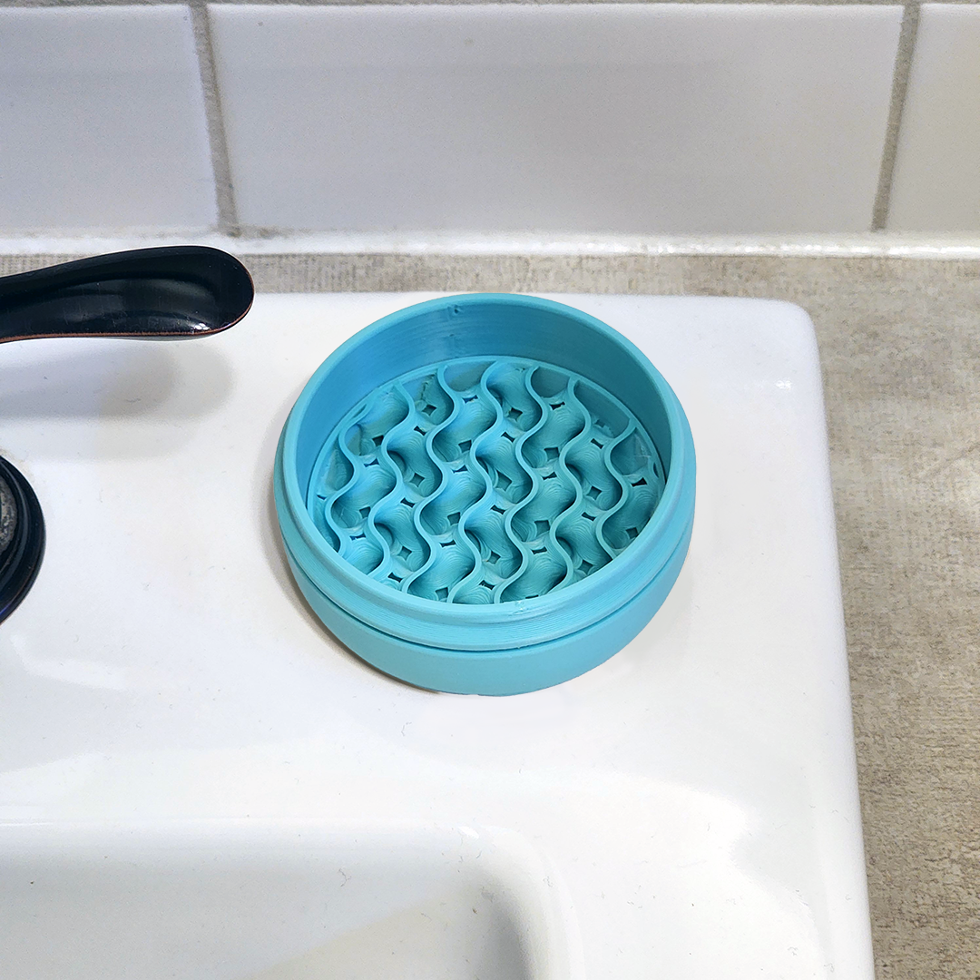 Travel Soap Case (Single Round)