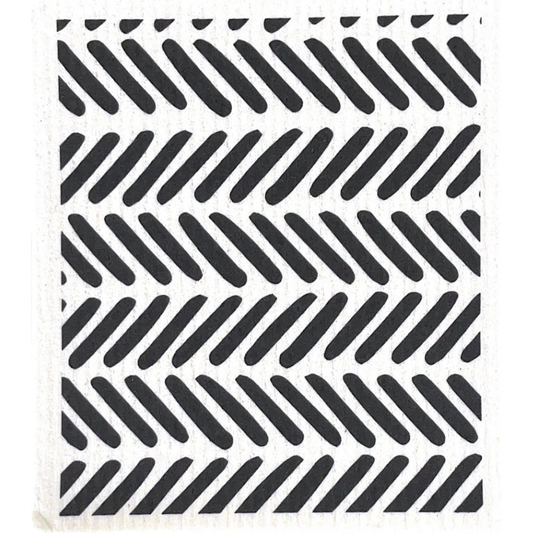 Swedish dishcloth Pattern Stripes Diagonal