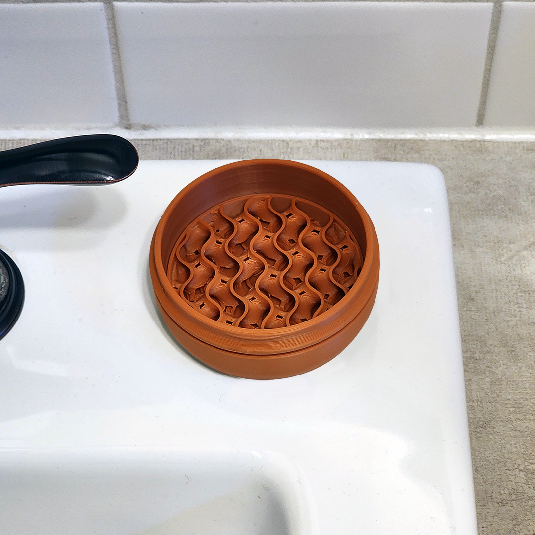 Travel Soap Case (Single Round)