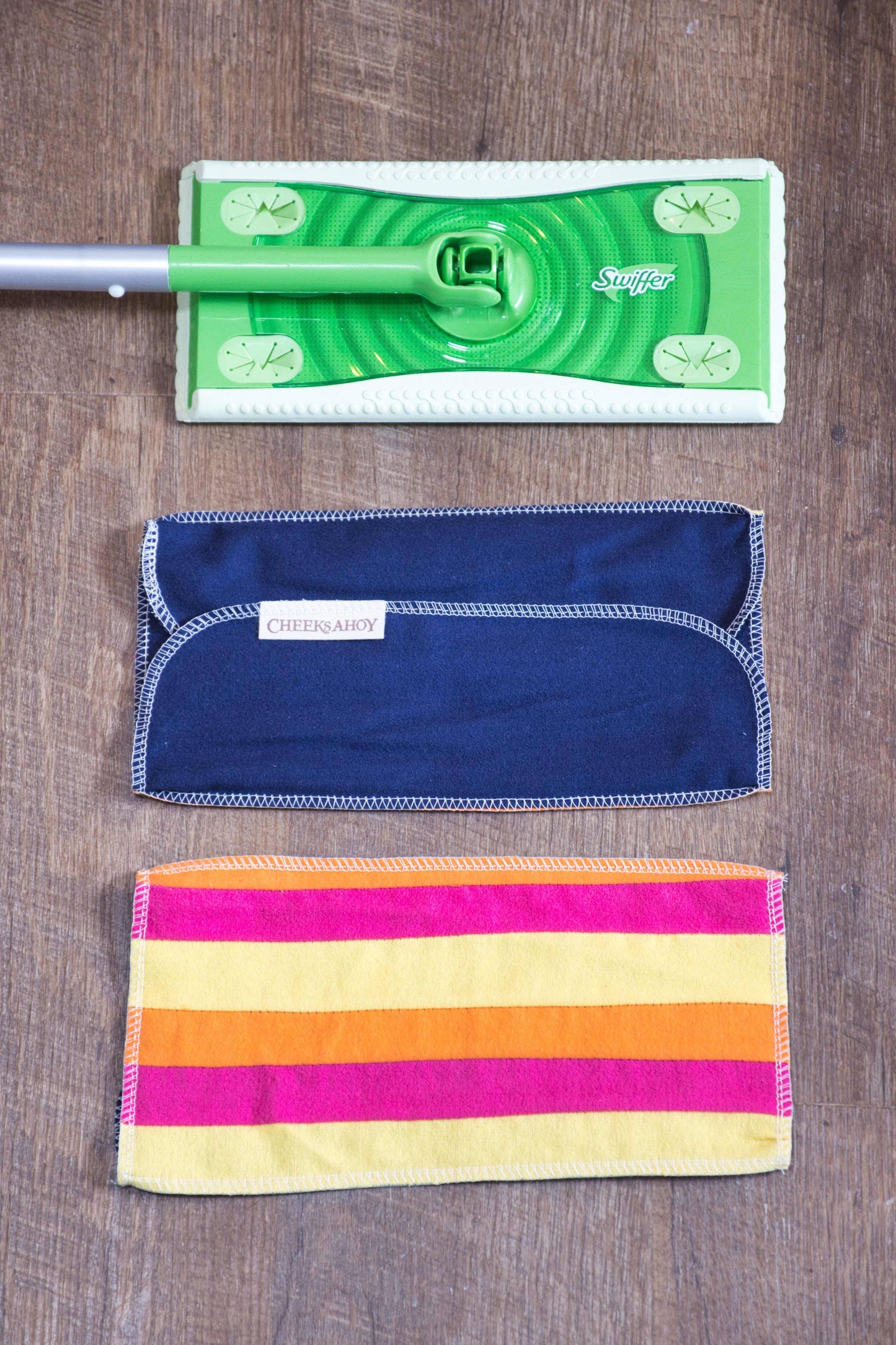 Reusable Mop Pads • Wet/Dry Sweeper Cover • 2pk