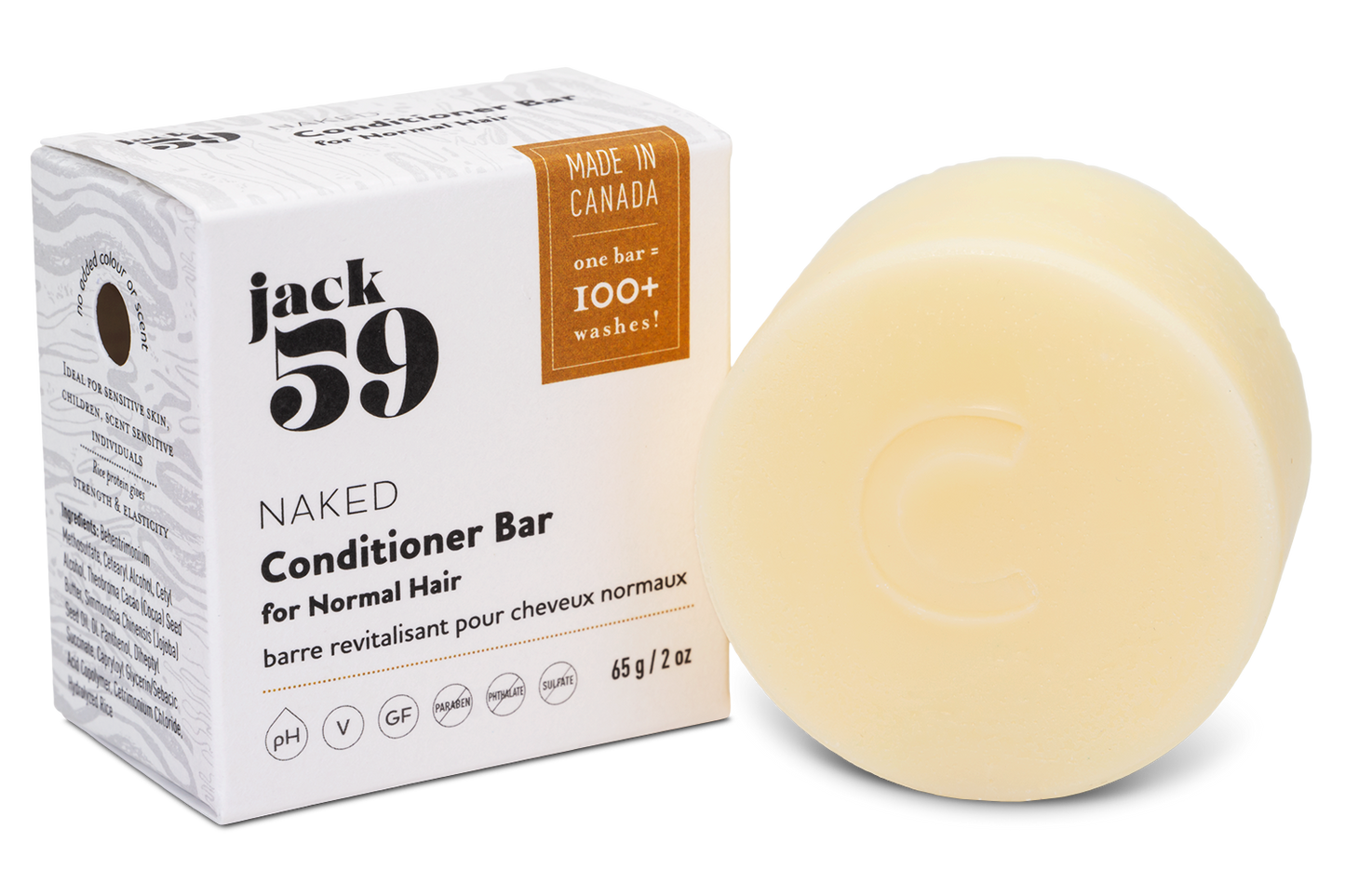 Naked Scent-Free Conditioner Bar