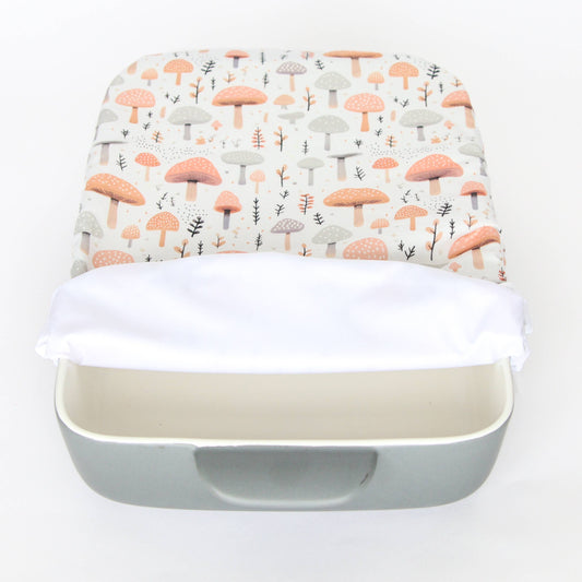 Casserole Covers - Mushrooms