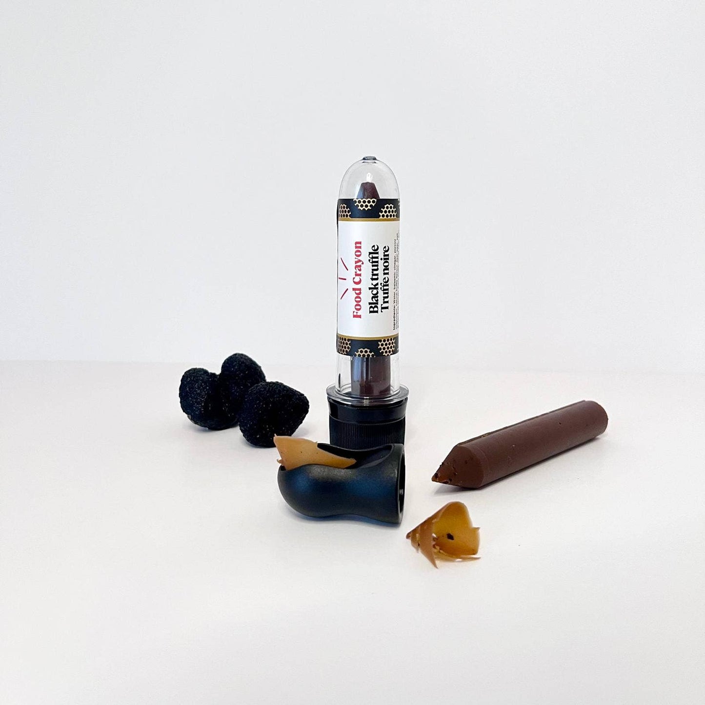 NEW Black Truffle - Single Box (1 Food Crayon + 1 Sharpener)