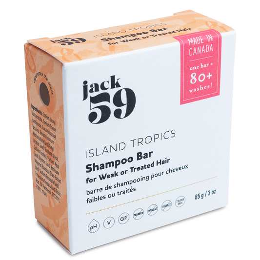 Island Tropics Long-Lasting Fresh Coconut Scent Shampoo Bar
