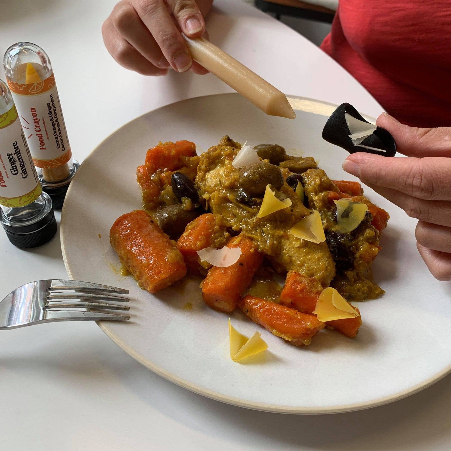 Ginger - Single Box (1 Food Crayon + 1 Sharpener)