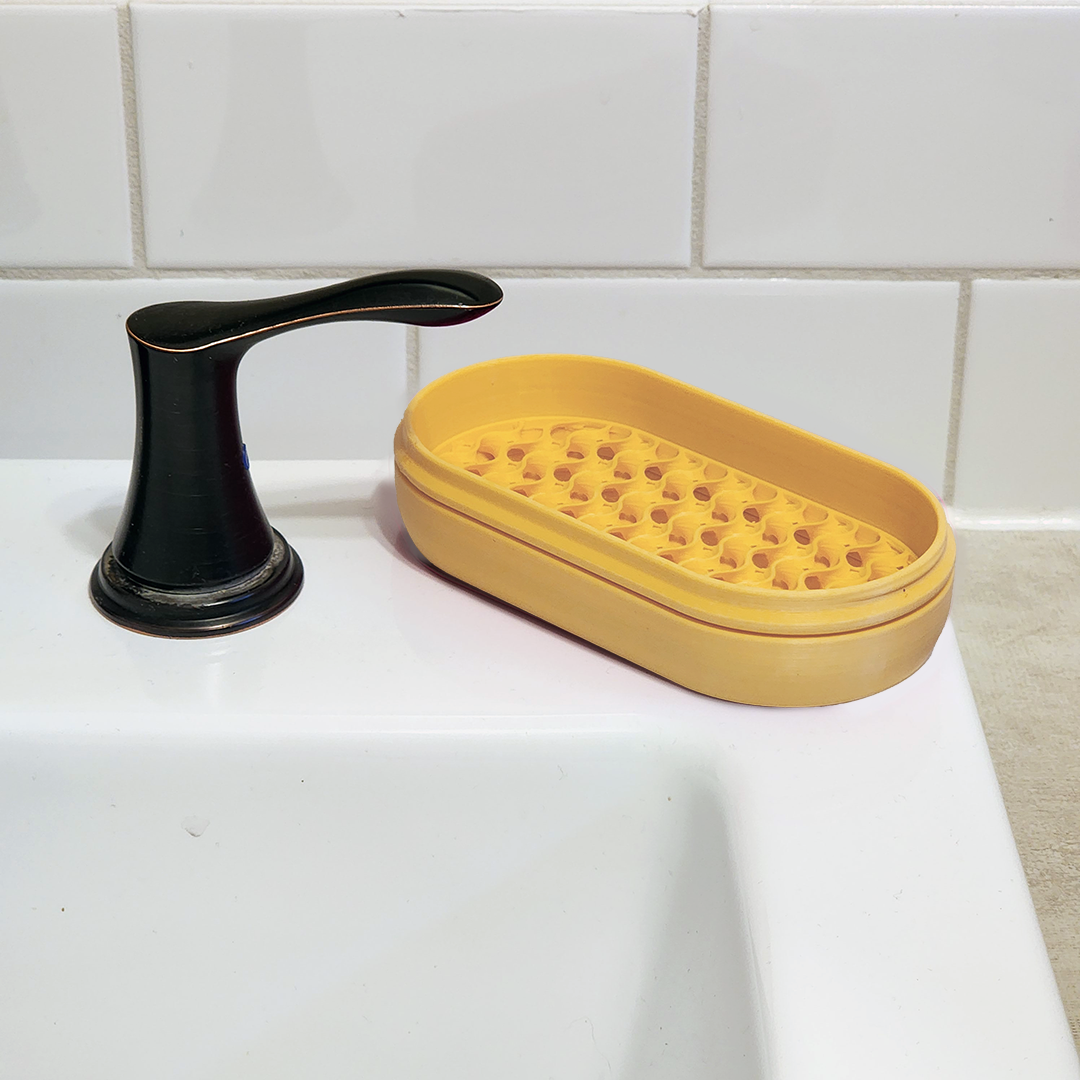 Travel Soap Case (Double Round)