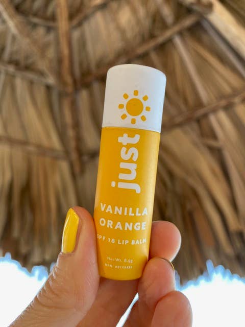 Orange Vanilla 18 SPF Moisturizing Vegan Lip balm