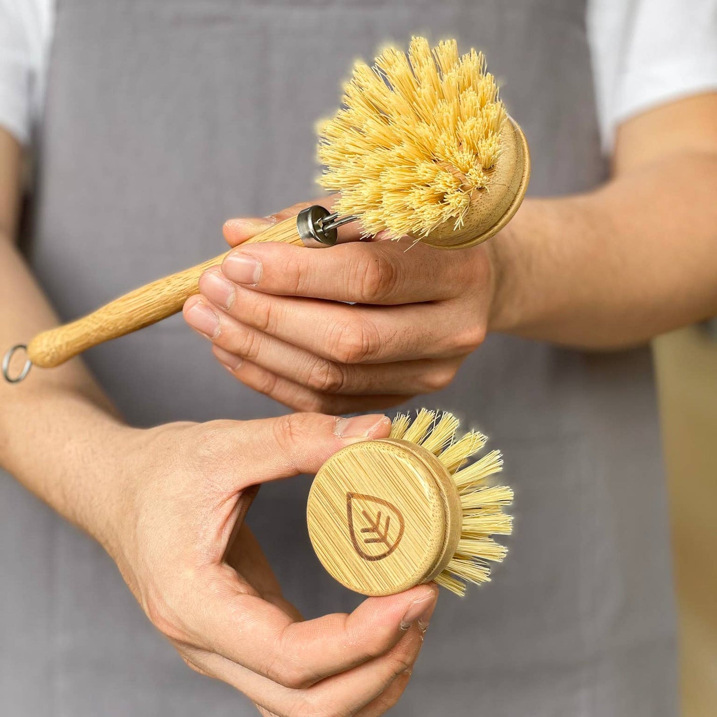 Sisal Dish Brush Refill (Brush Head Only)