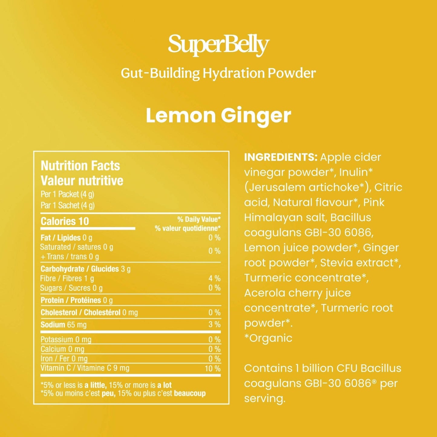 Blume - SuperBelly Lemon Ginger