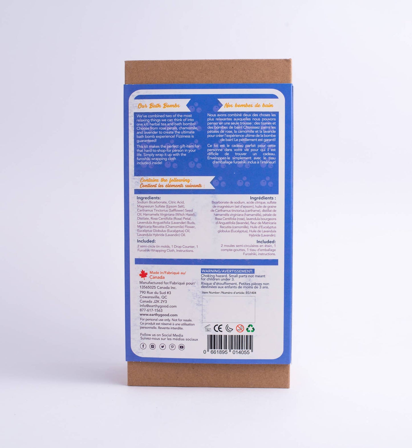 Earthy Good Bath Bomb Making Kit (Adult)