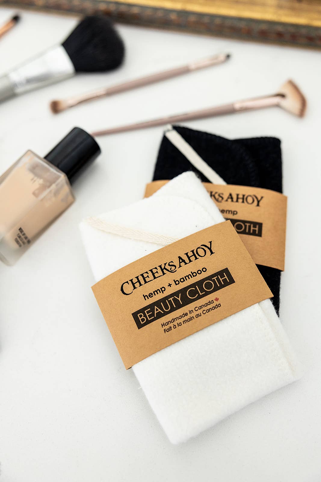 Black Hemp Beauty Cloth 3pk