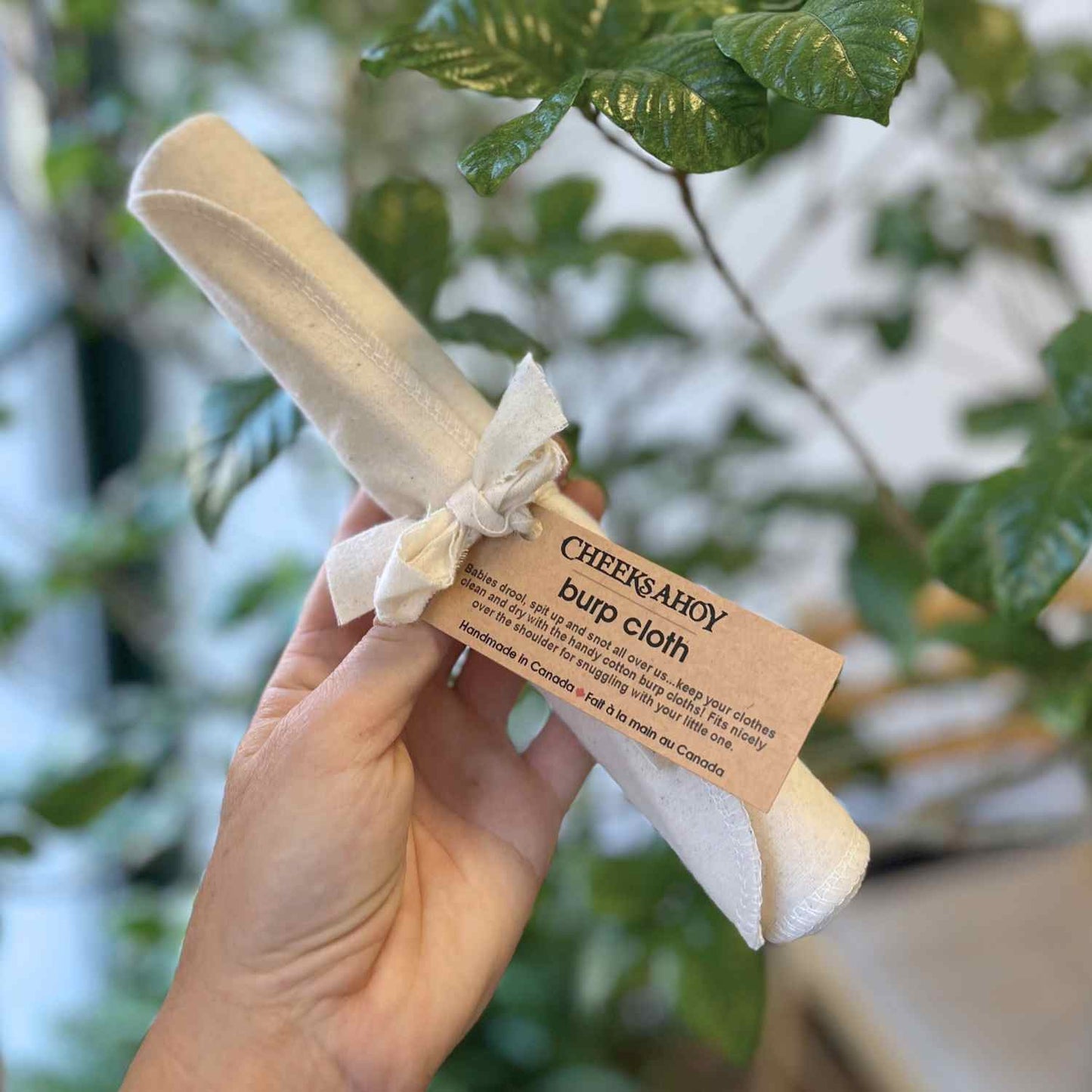 Burp Cloth • Cotton Flannel