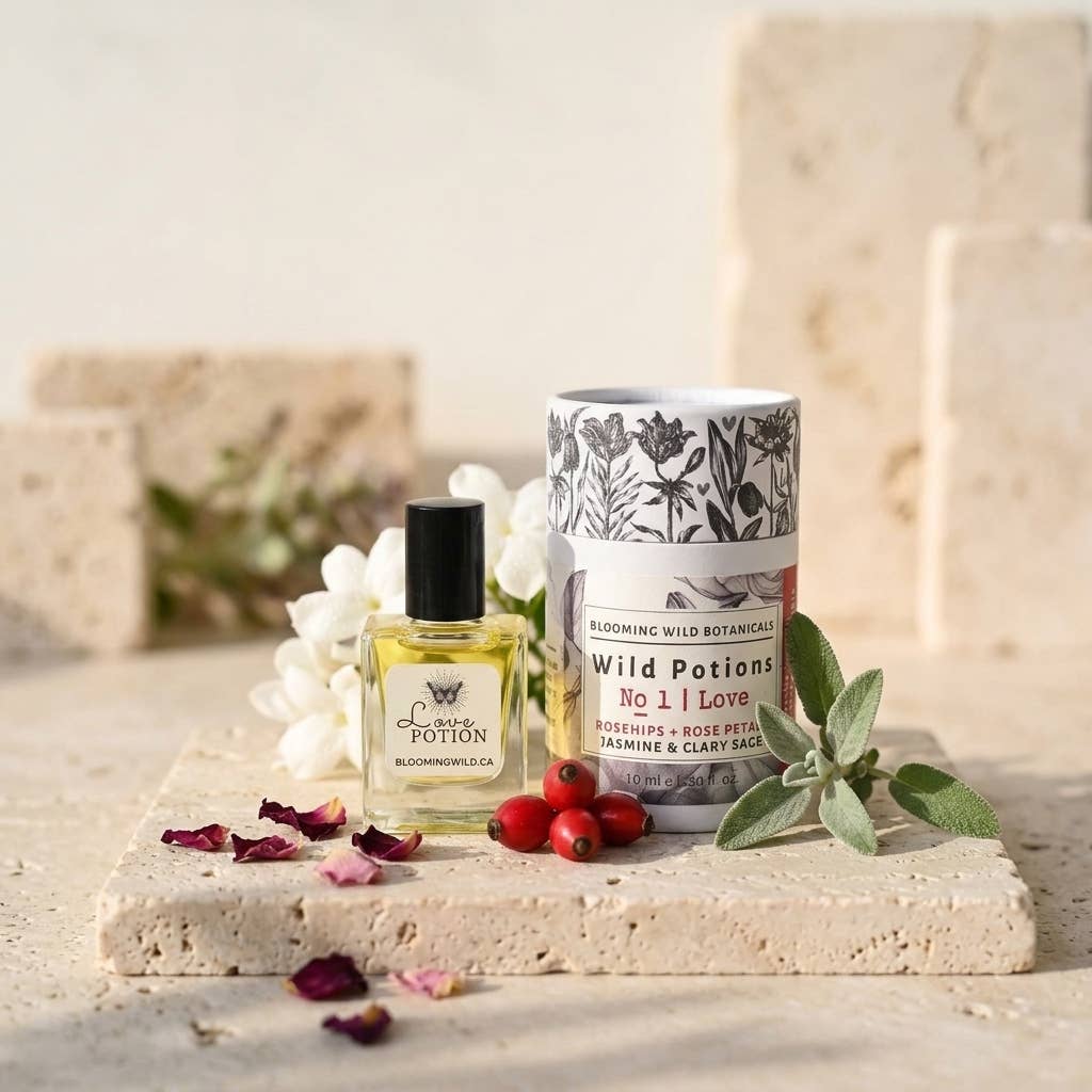 Blooming Wild Botanicals - Love Aromatherapy Potion | Romance + Self Love