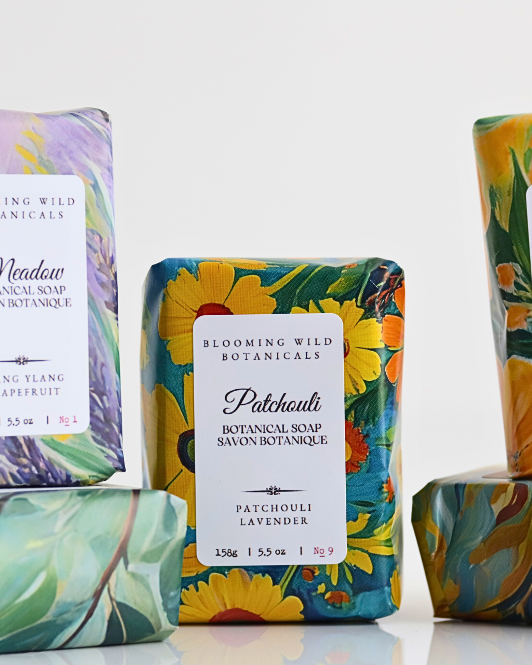 Patchouli Botanical Soap - Bath Bar - XL Bar