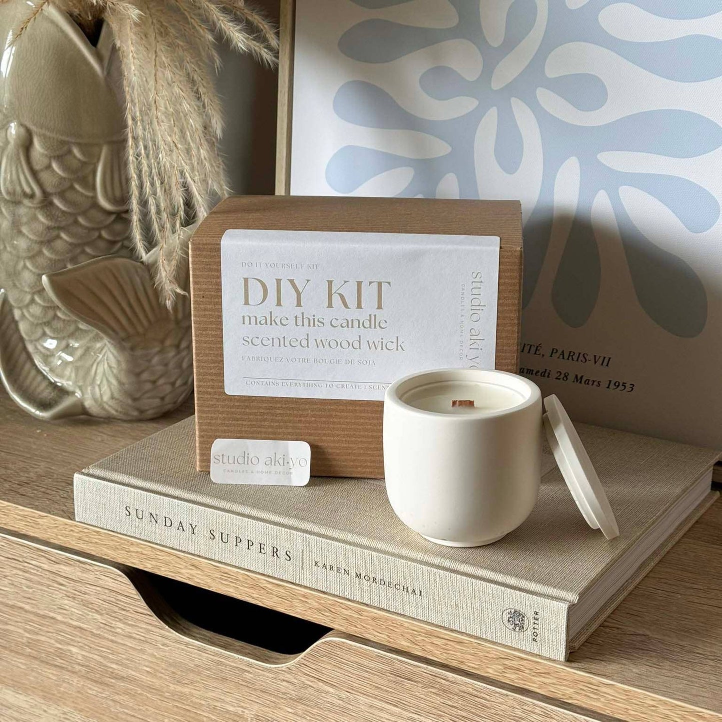 Vanilla Black Raspberry DIY Candle Making Kit | Craft Kit