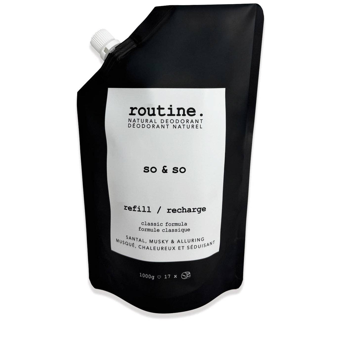 Routine - So & So Deodorant - Refill per 100g