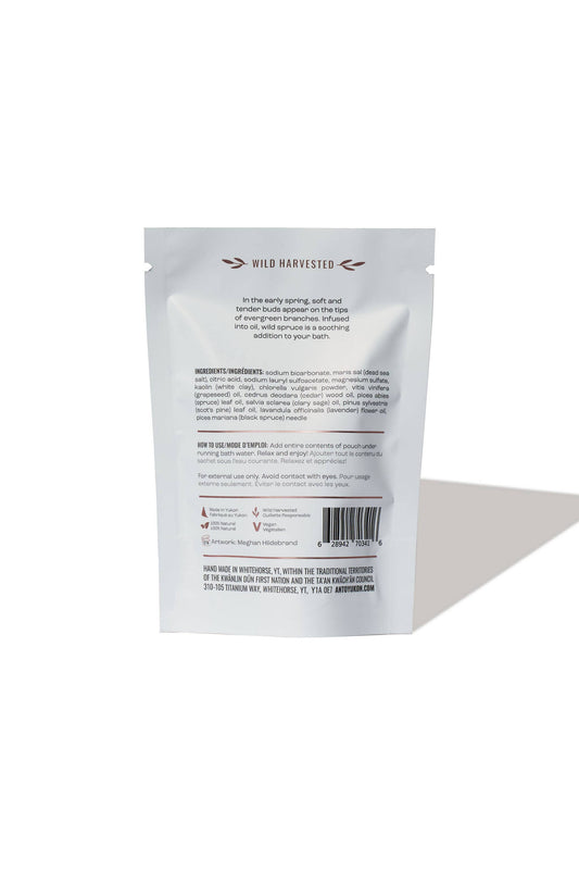 Anto Yukon - Foaming Spruce Bath Soak Small