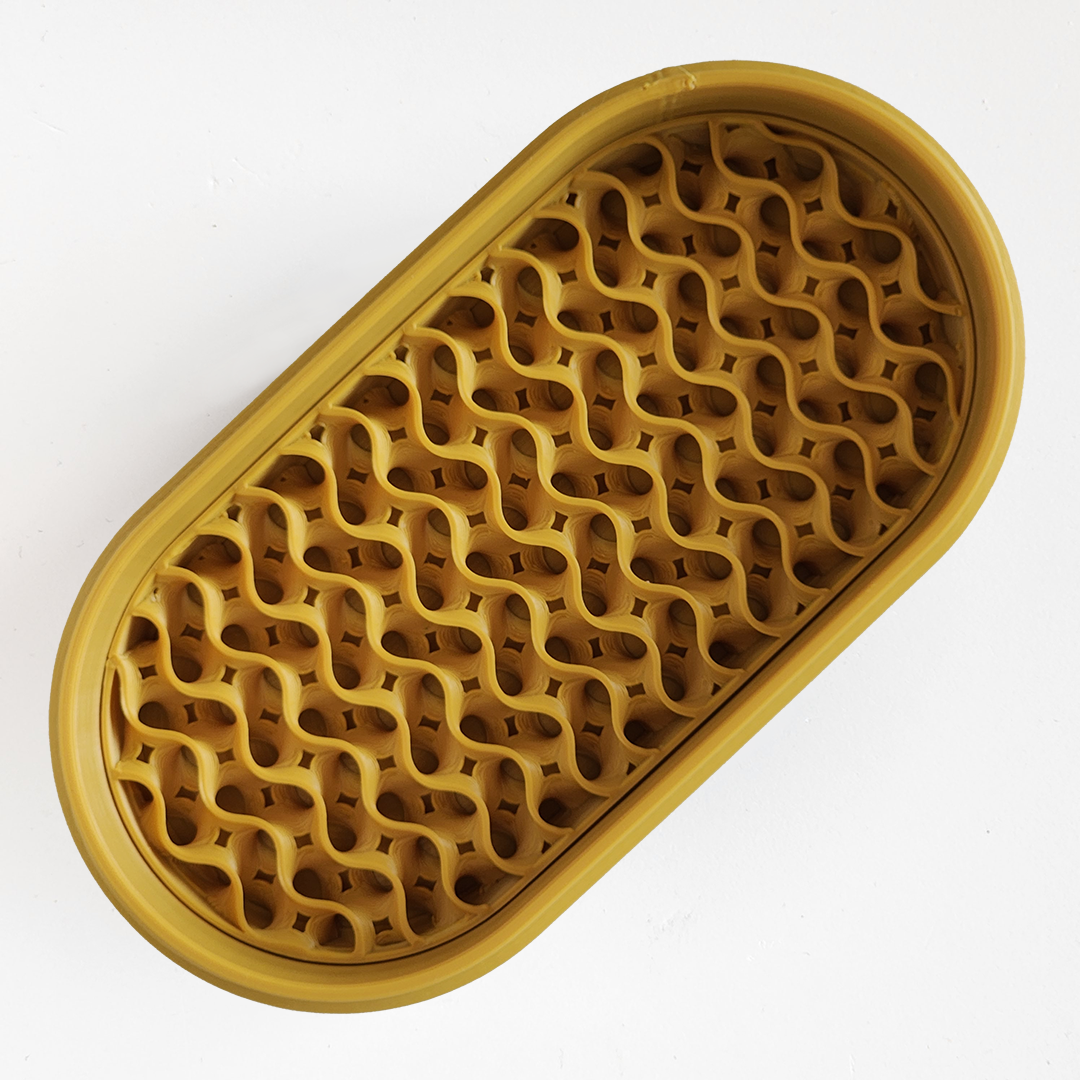 Travel Soap Case (Double Round)
