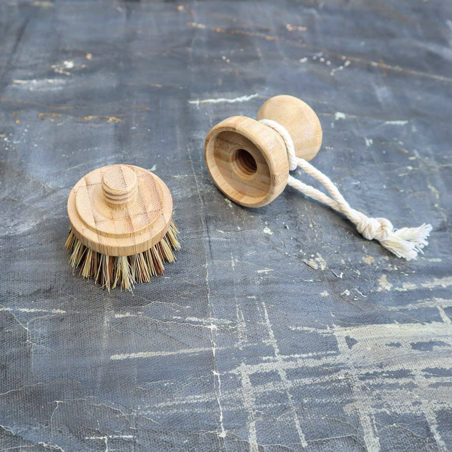 Sisal and Palm Pot Scrubber Refill (Brush Head Only)