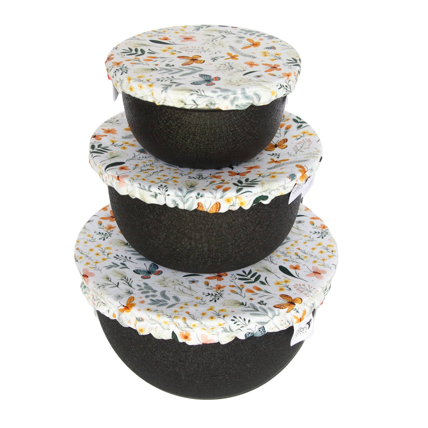 Bowl Covers - Set Butterfly Garden