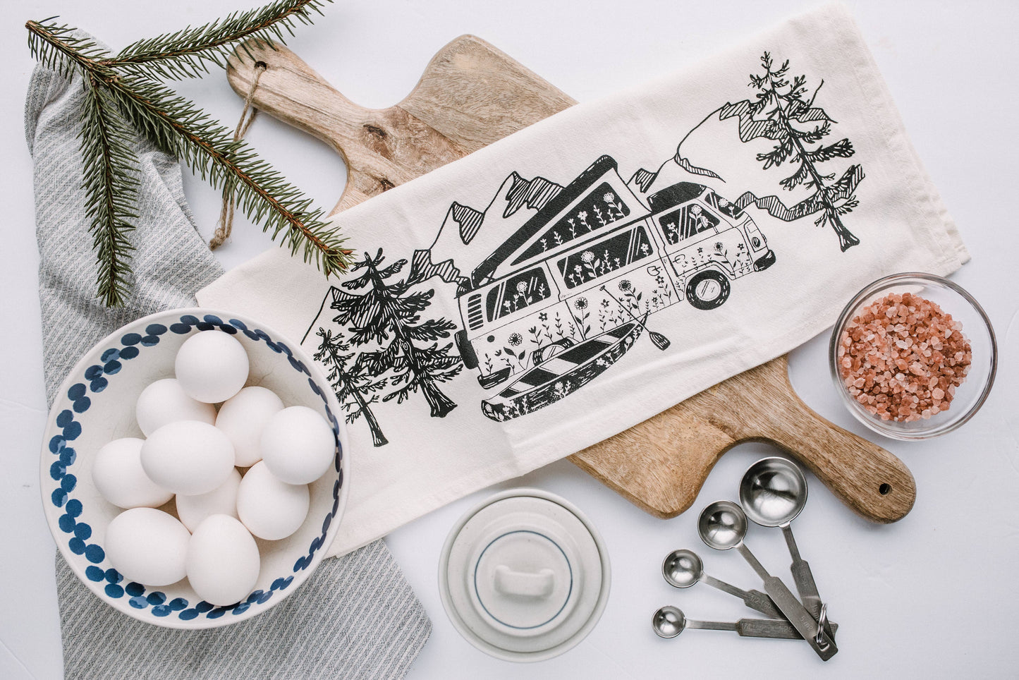 Tea towel / Camper Van Tea Towel / Home Decor