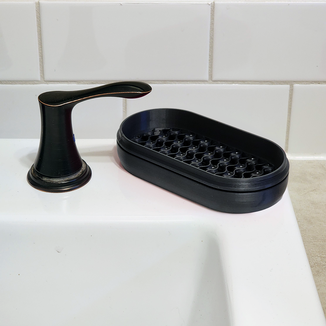 Travel Soap Case (Double Round)