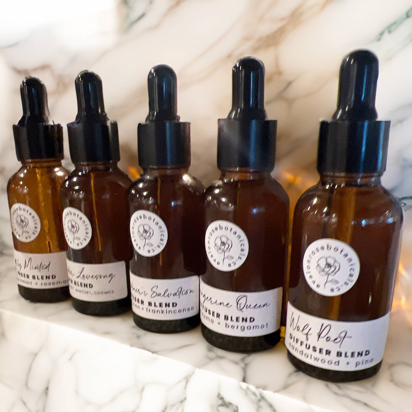 REFILL • Car Air Freshener •Natural Essential Oil Diffuser
