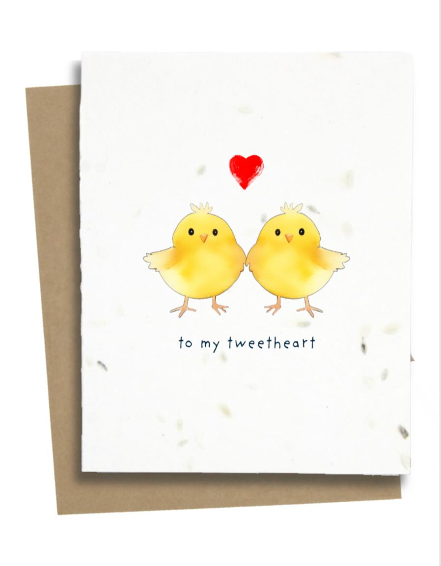 Easter Chicks Card - Plantable Cards