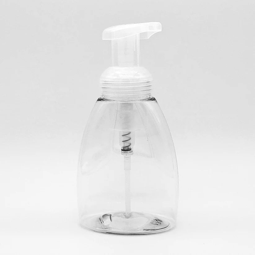 250ml Clear PET Foamer Bottle With Pump