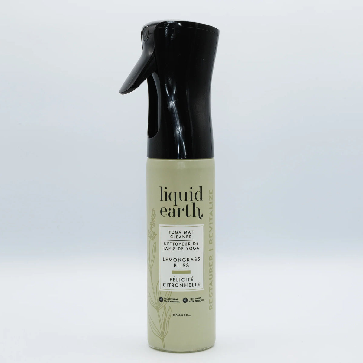 Liquid Earth - Lemongrass Bliss - Revitalizing Natural Yoga Mat Cleaner