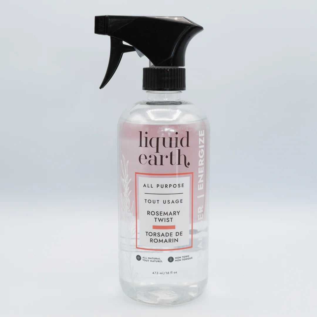 Liquid Earth - Rosemary Twist - Energizing Natural All Purpose Cleaner