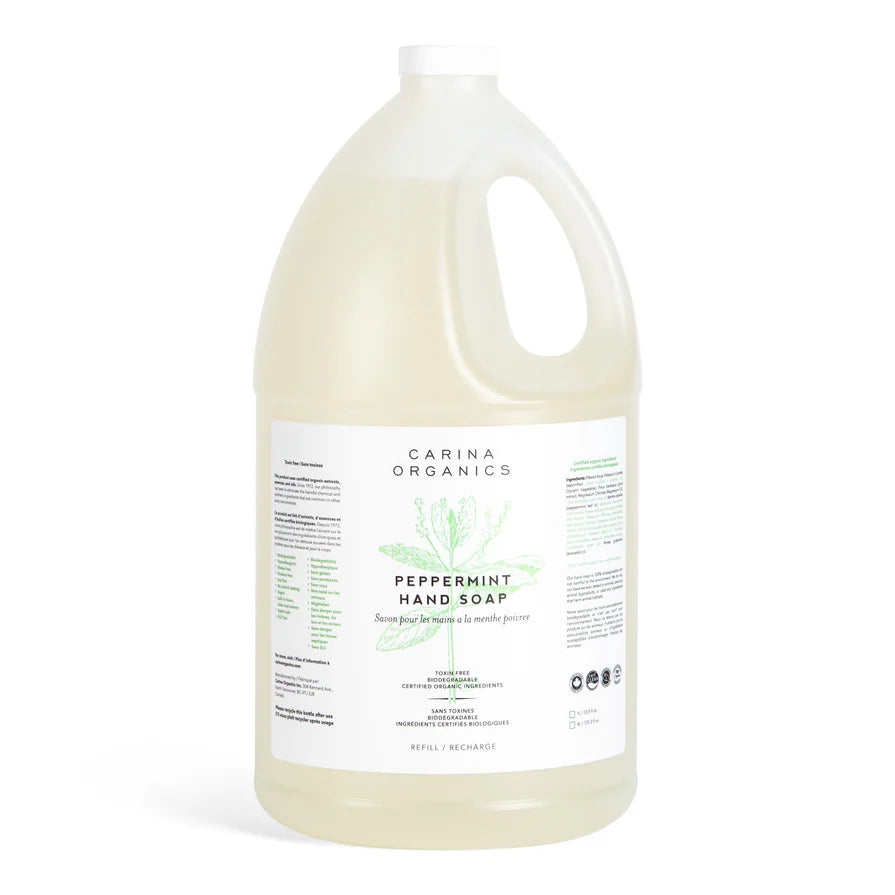 Peppermint Leaf Hand Soap Refill per 100g