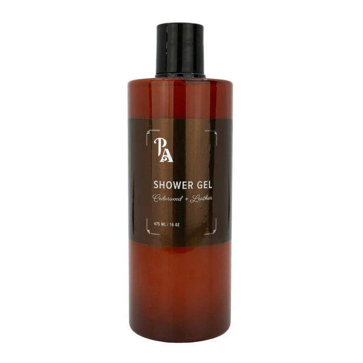 Shower & Bubble Gel - Cedarwood & Leather