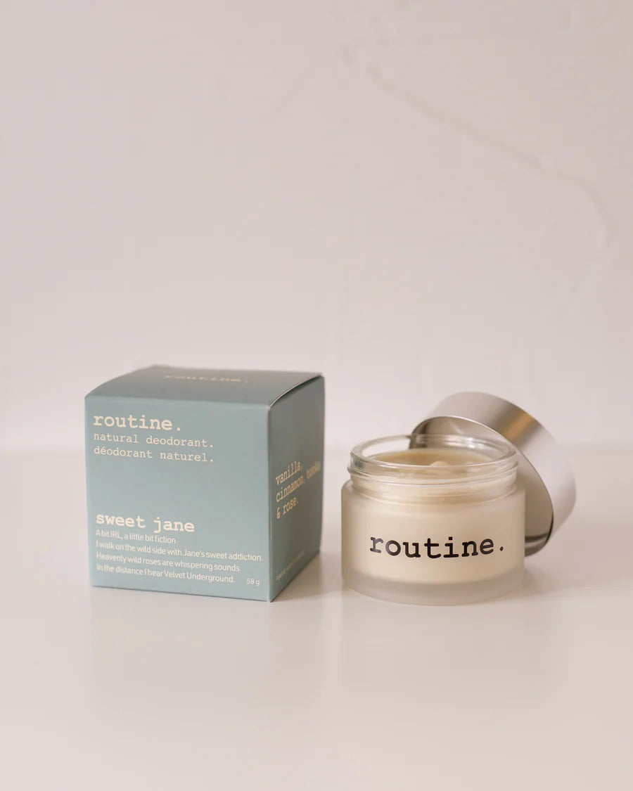 NATURAL DEODORANT - REFILLABLE GLASS JARS